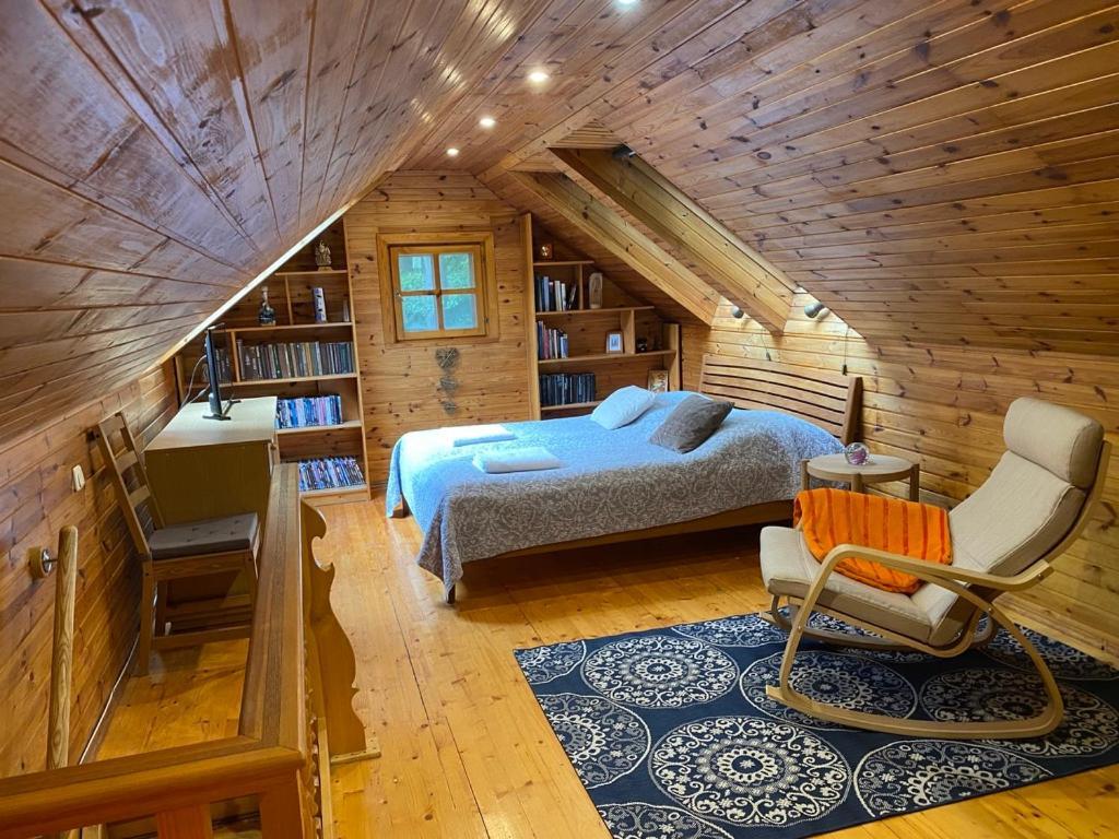Medaus Pirtele Villa Trakai Eksteriør bilde