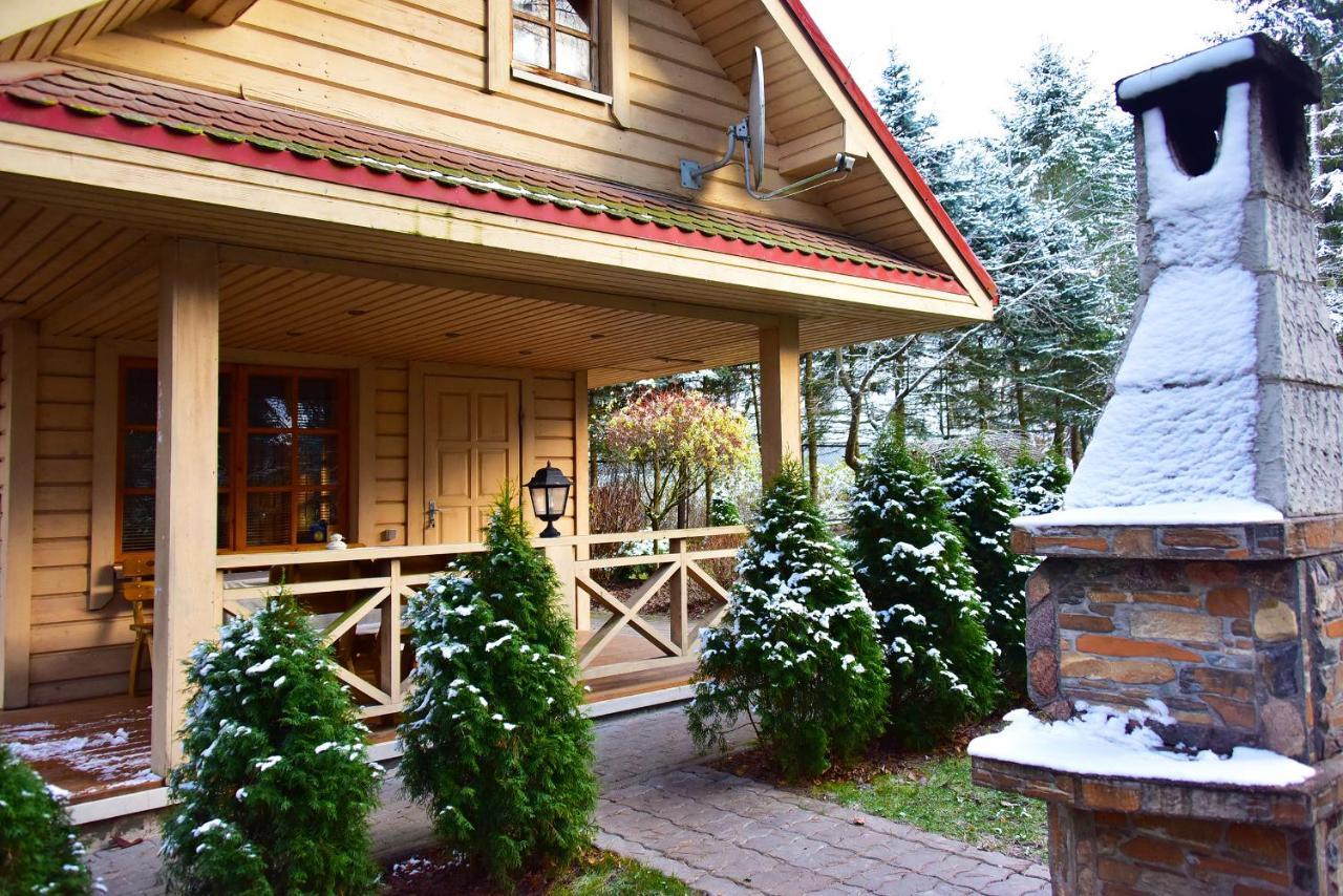 Medaus Pirtele Villa Trakai Eksteriør bilde