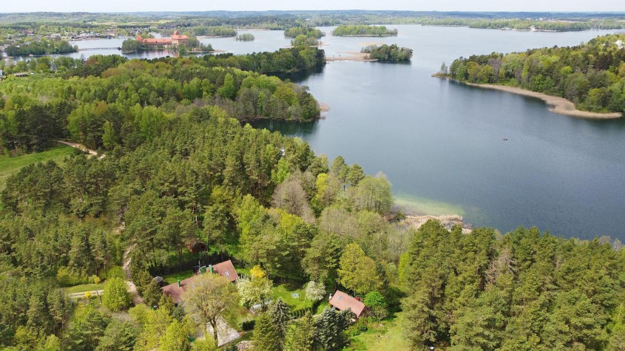 Medaus Pirtele Villa Trakai Eksteriør bilde