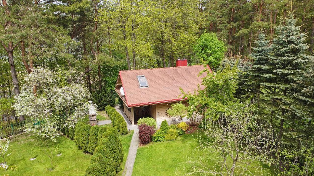 Medaus Pirtele Villa Trakai Eksteriør bilde