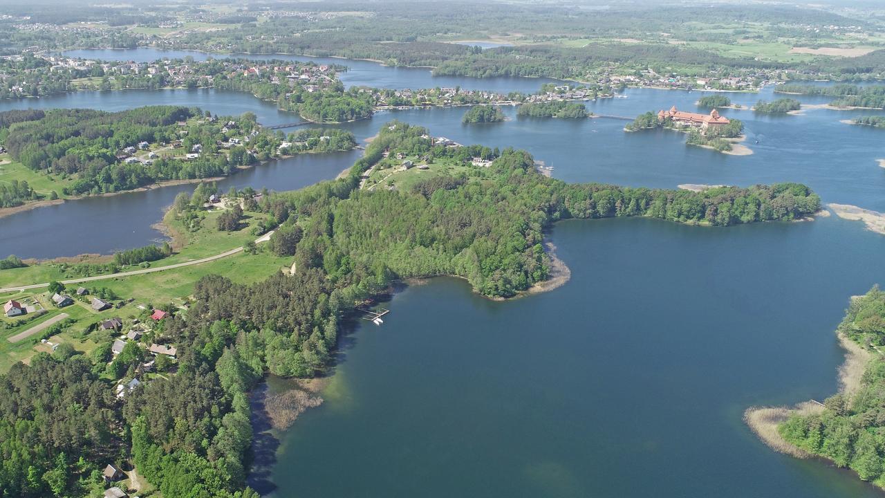 Medaus Pirtele Villa Trakai Eksteriør bilde