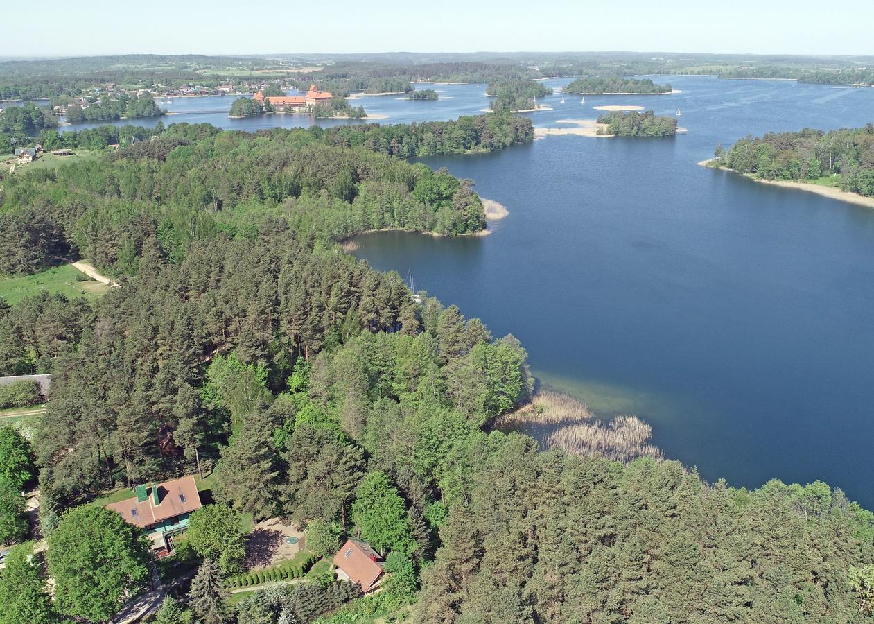 Medaus Pirtele Villa Trakai Eksteriør bilde