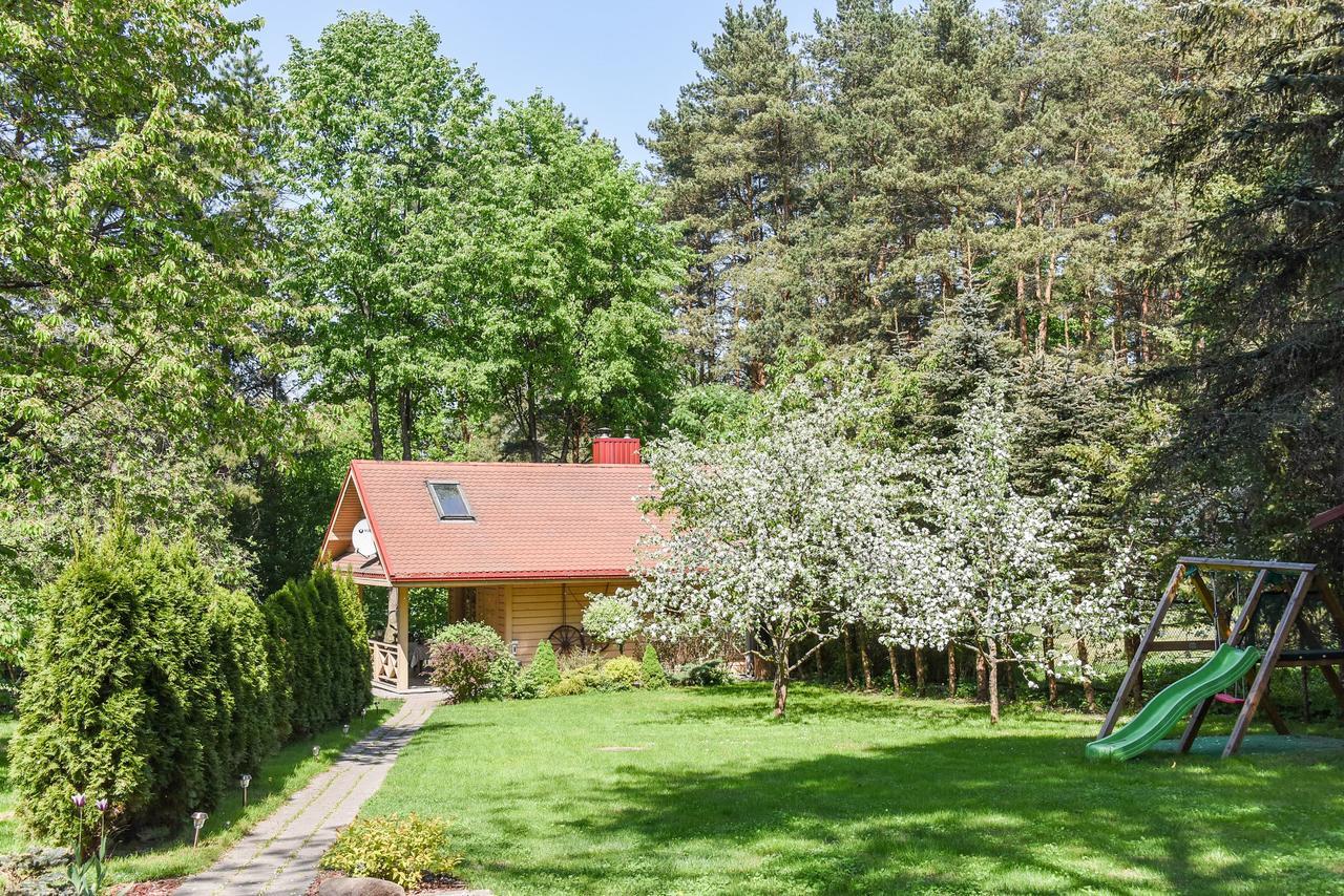 Medaus Pirtele Villa Trakai Eksteriør bilde